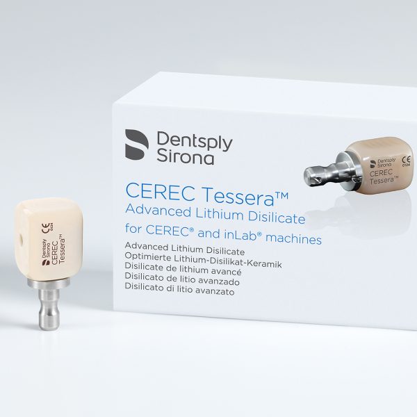 CEREC Tessera® by Dentsply Sirona: Sada dostupna za krunice na vijak i abutmente