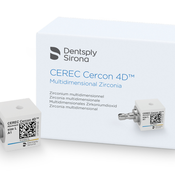 Dentsply Sirona predstavlja prvi svjetski cirkonski abutment blok koji kombinira visoku čvrstoću s estetikom